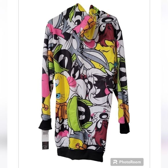 Members Only Looney Tunes Hooded Sweatshirt - Picture 7 of 7